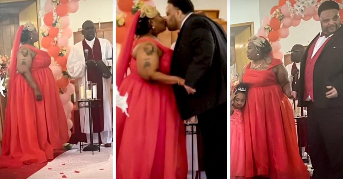 Fear level: Bride became a widow 10 minutes after getting married