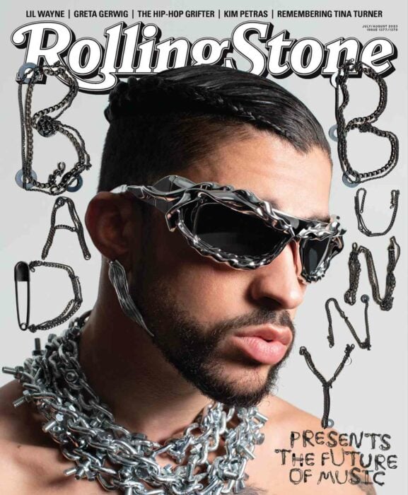 Bad Bunny portada de la revista rolling stone