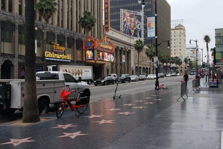 paseo de la fama en hollywood 