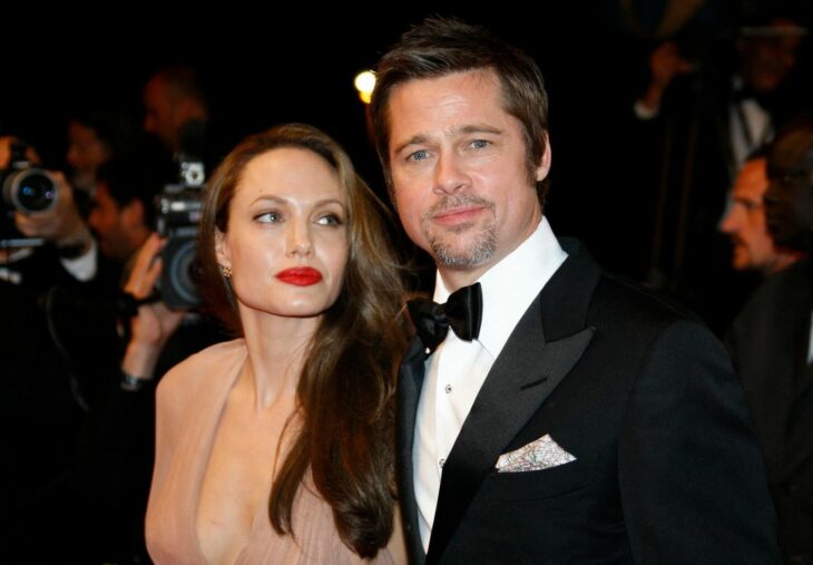  Angelina Jolie y Brad Pitt 
