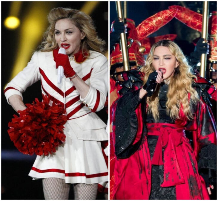 Madonna en concierto 