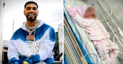 Anuel AA comparte una foto de su hija y Tekashi le reclama: “No se hace cargo”