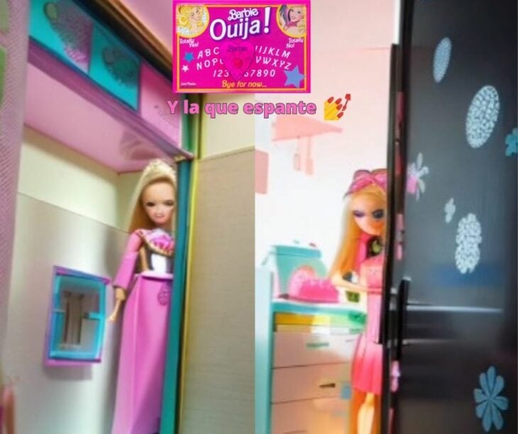 Filtro de Barbie revela fantasmas