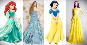 35 vestidos de NOVIA inspirados en las películas de DISNEY