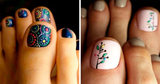 20 Diseños de uñas de los pies que te harán desear mostrarlos