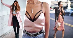 15 Ideas para crear el outfit con rosa y negro que siempre has deseado 