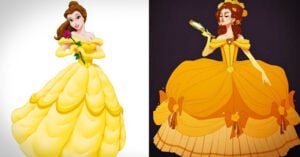 Así se verían las princesas de Disney si estuvieran vestidas de acuerdo a su época