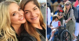 Sarah Michelle Gellar empuja la silla de ruedas de Selma Blair y festejan 21 años de amistad