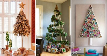 25 Increíbles y creativos árboles de navidad que fueron más allá de lo común