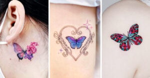 15 Ideas de tatuajes de mariposas que son realmente lindas