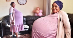 Mujer da a luz a 10 bebés después de que los doctores le dijeran que serían 6