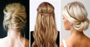 10 Peinados super sencillos de hacer que le facilitarán la vida a las chicas con cabello largo