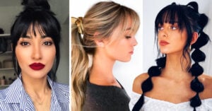 14 Lindas ideas para peinar tu cabello si tienes flequillo