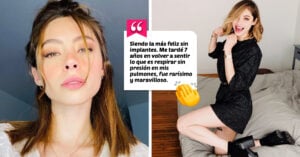 Influencer se quita los implantes de seno y regala una gran lección de amor propio