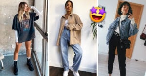 13 Grandiosos looks con los que sí o sí te pasarás al lado oversized