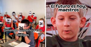 ¡El futuro es hoy! Maestra toma lista con códigos QR y se vuelve viral