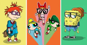 18 Personajes de tus caricaturas favoritas recreados con un increíble estilo hipster