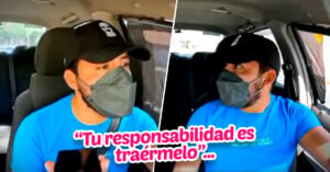 Taxista regresa un celular olvidado y la dueña todavía lo regaña